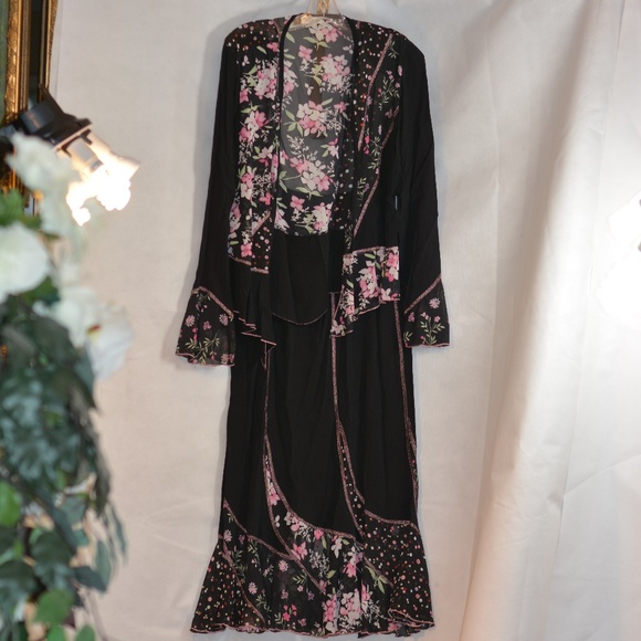 Bellessa 2 pc Floral Skirt/Jacket SZ L - Picture 15 of 16